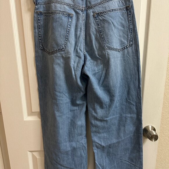 EXCELLENT! Rag & Bone Women’s Lori Mid-Rise Wide Leg Crop Jeans Size 27 - Picture 7 of 8